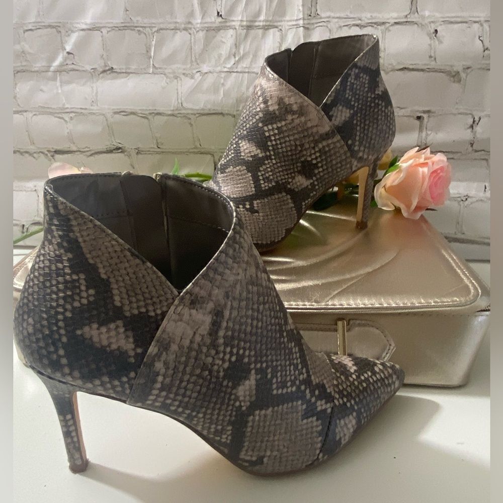 Snakeskin Ankle Boots - Picture 8 of 10